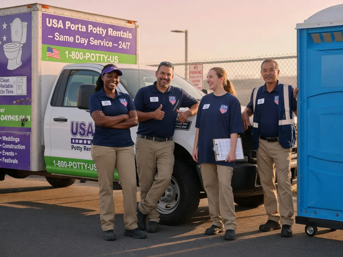 Porta Potty Rental company in Lemon Springs, NC